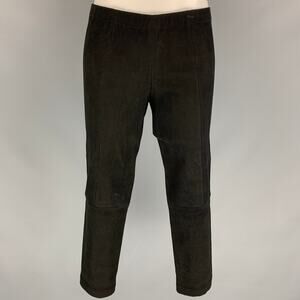 GARY GRAHAM Size 6 Black Suede Capri Casual Pants